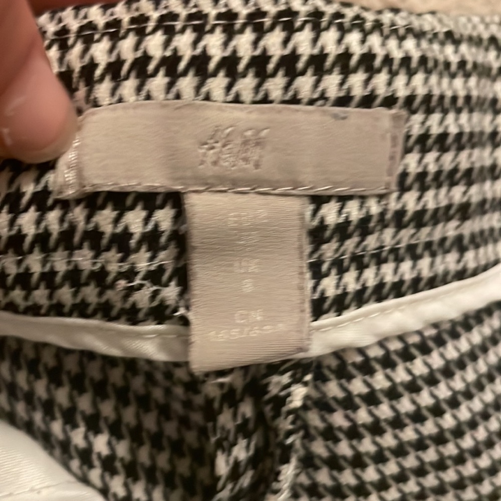 Gingham Pattern Slacks - Picture 3 of 3